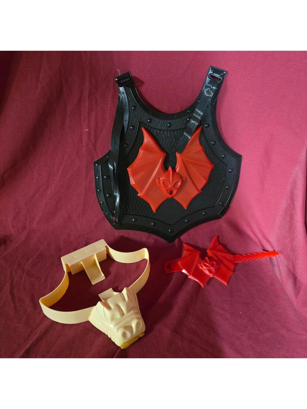 Rare HORDAK Dress Up Play Set HG Toys MASTERS OF THE UNIVERSE HE MAN 1986
